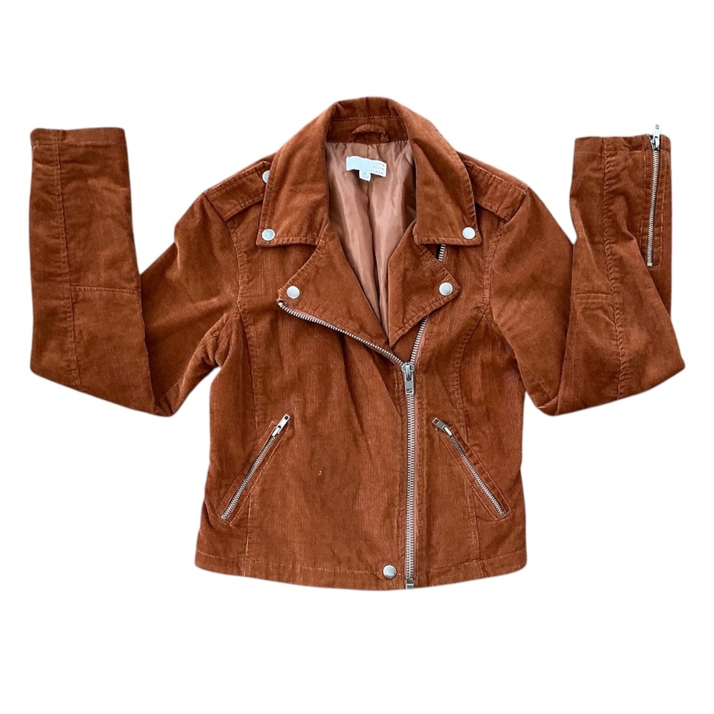 Ten Sixty Sherman Women’s Corduroy Extra Small Zip Up (D15)